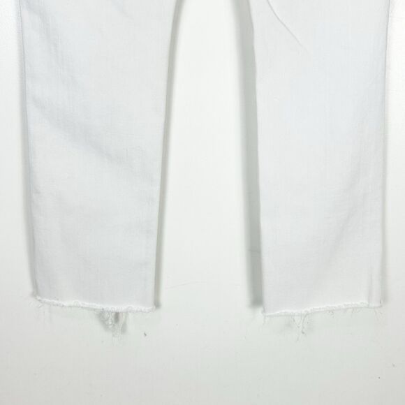 Mother The Rascal Ankle Snippet Jeans Size 30 In Sexy Just Walked Into Town - Picture 9 of 15